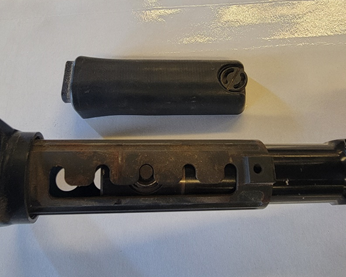 Cheekrest removed